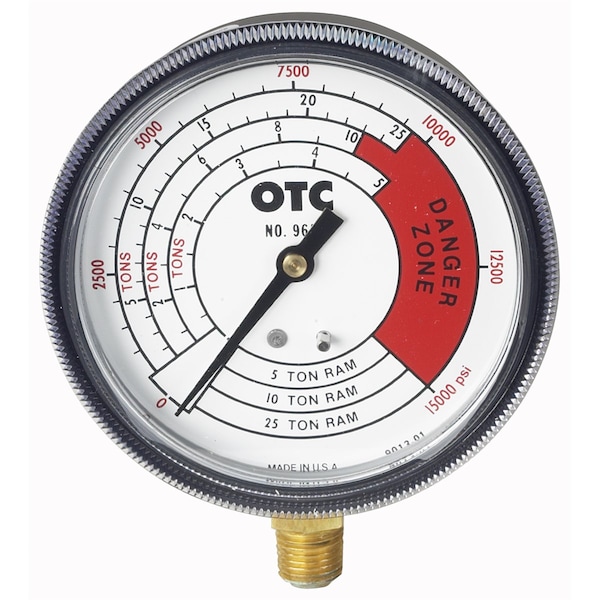Otc GAUGE PRESSURE AND TONNAGE 4 SCALES OTC9652 - main